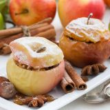 Bratapfel mit Marmelade-Fllung Bratapfel mit Marmelade-Fllung