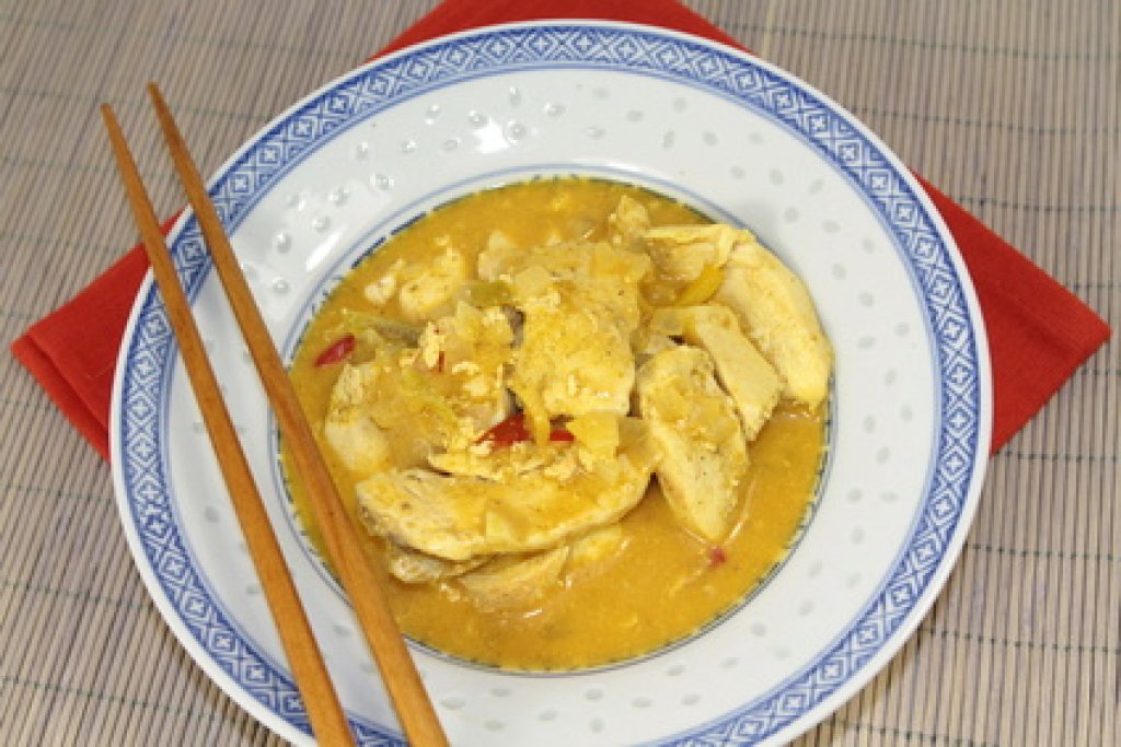 Puten-Curry mit Ananas - Rezept | Kochrezepte.at