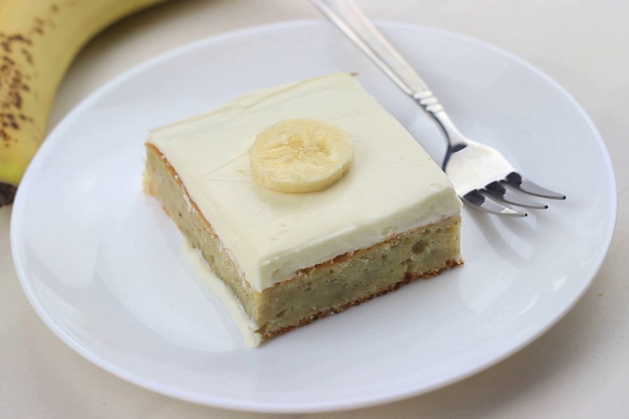 Cremige Bananenschnitten - Rezept | Kochrezepte.at