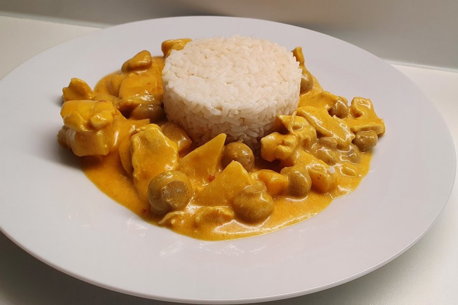 Curry Huhn - Rezept | Kochrezepte.at