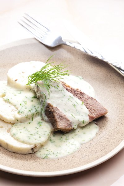 Gekochtes Rindfleisch Mit Frischer Dillsauce Rezept Kochrezepte At